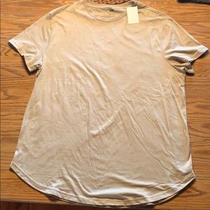 H&M  Long Fit Coupe Lounge Shirt